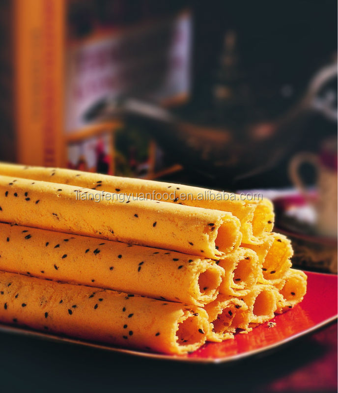 handmade coconut phoenix egg roll