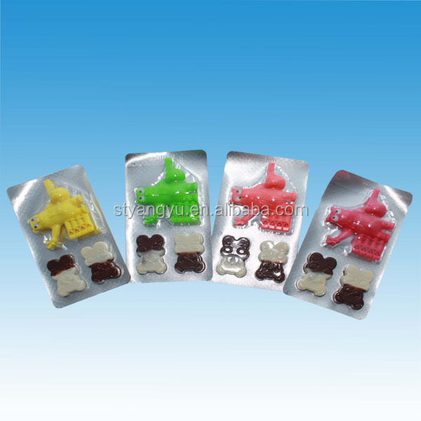 Bear Shape Chocolate with Whistle