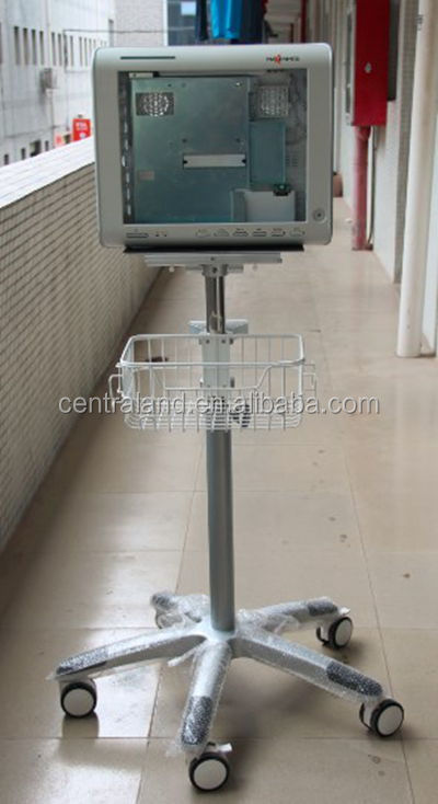 モバイルトロリー/カート/contecブランド患者モニター用スタンド、 トロリーで心電図マシン仕入れ・メーカー・工場