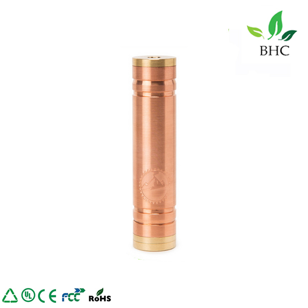 2014 Newest Arrival e cigarette full mechanical mod copper Vanilla mod