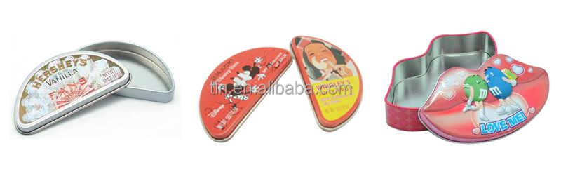 egg shape/irregular candy/chocolate tin
