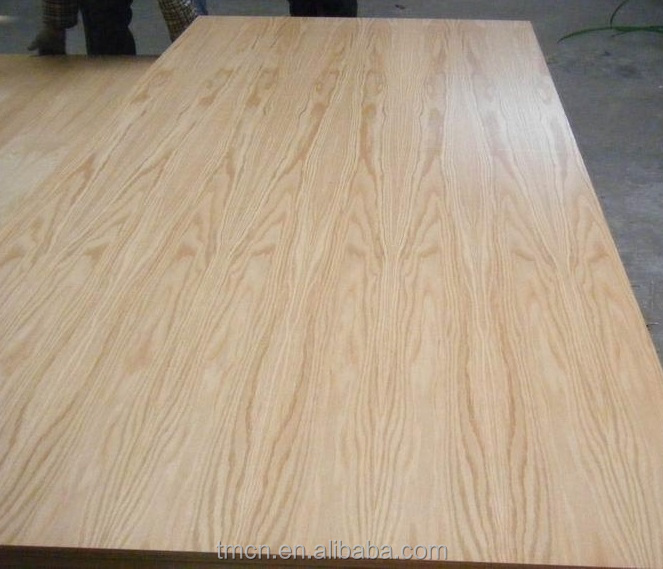 aaa grade natural red oak veneer fancy plywood for furniture