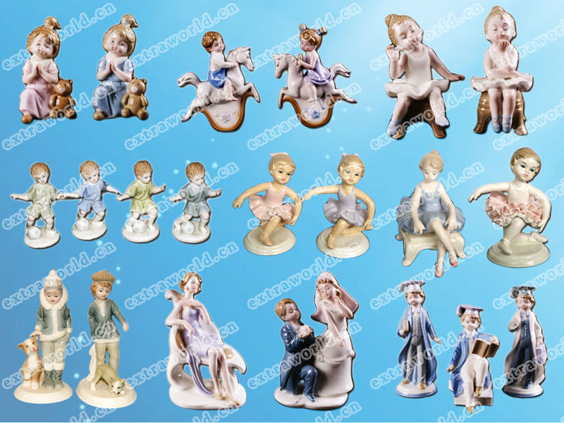 磁器の子供に乗って馬のフィギュア問屋・仕入れ・卸・卸売り