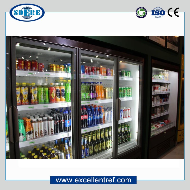 Open Face Refrigerator Display Fridge For Convenience Store Buy Open