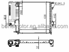 auto radiator for BMW for 17111469176.jpg