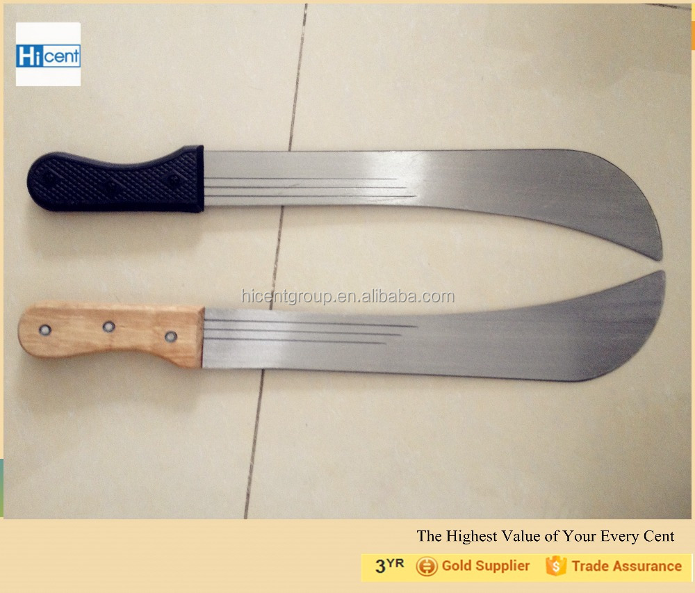 wooden handle cutlass sugarcane machete m204