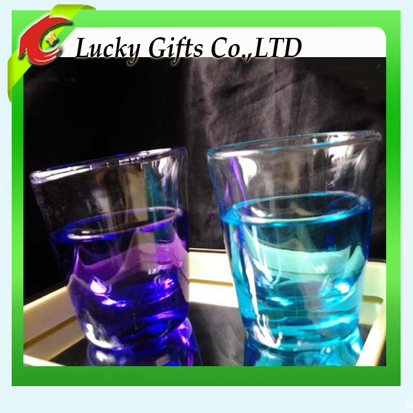 LED Flashing Goblet, Flashing Barware, Acrylic Champagne Glass
