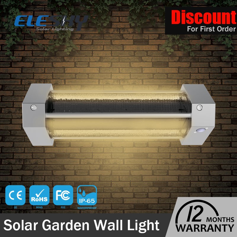 China manufacturers modular design wall solar outdoor wall mounted led light