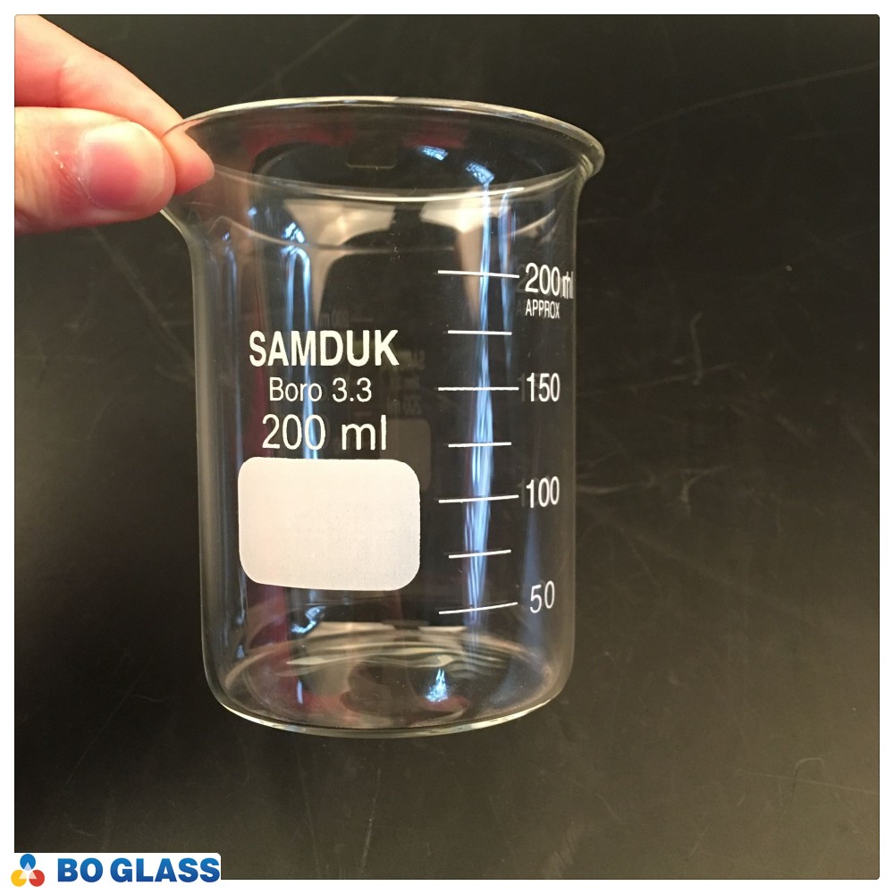 Supply Of 200ml Laboratory Glass Beaker In Low Form High Temperature