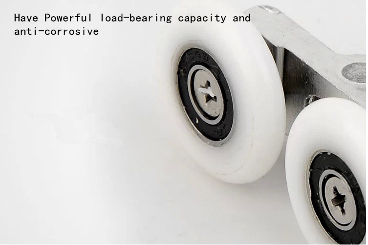 Description Picture 5 of itemWheel diameter25mm Glass shower door roller pulley wheel arc bathroom shower round swing round