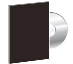 耐久性のあるpp5.2ミリメートルシングルディマ黒色cdケース、 ppのcdボックス問屋・仕入れ・卸・卸売り