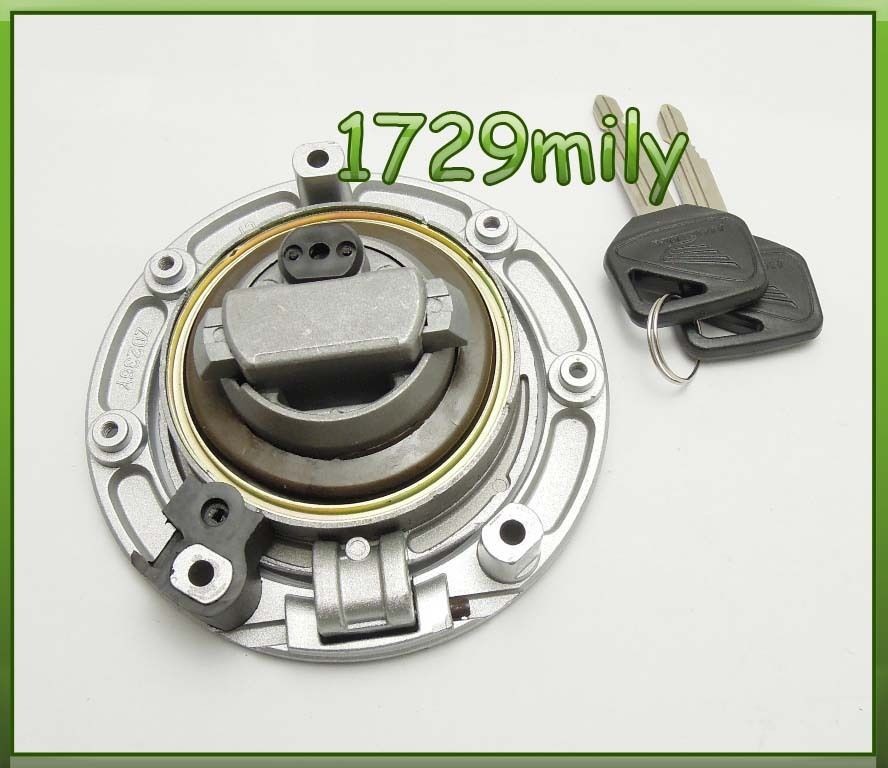 Ignition Switch Lock Key Fuel Gas Cap Cover Set for Honda CBR 600RR 03-06 04 055
