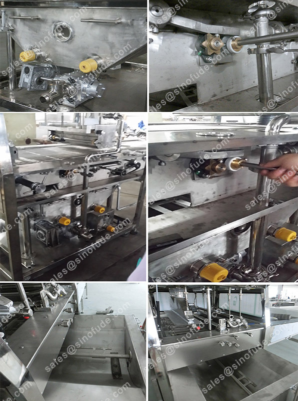 CTC series Chocolate enrobing machine