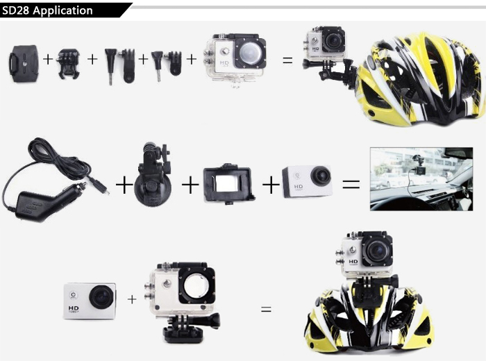 モト用hd1080pスポーツカメラ。 バイク問屋・仕入れ・卸・卸売り