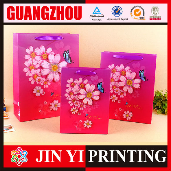 gzjinyi printed luxury packaging wholesale custom paper bag