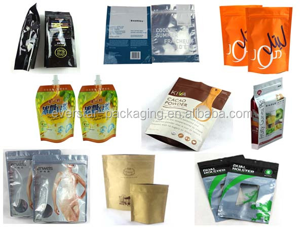 ホット販売ニース印刷スタンドアップアルミ箔ジップロックバッグ用食品仕入れ・メーカー・工場