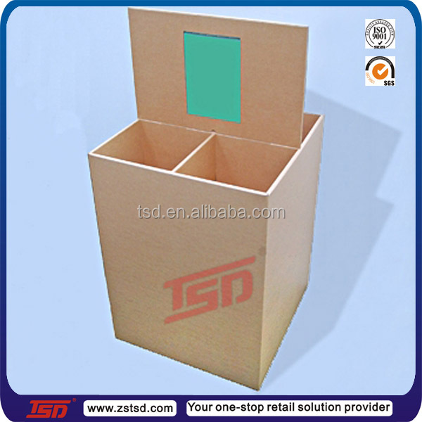 tsd-c515 cardboard dump bins for retail, dump bin display, card