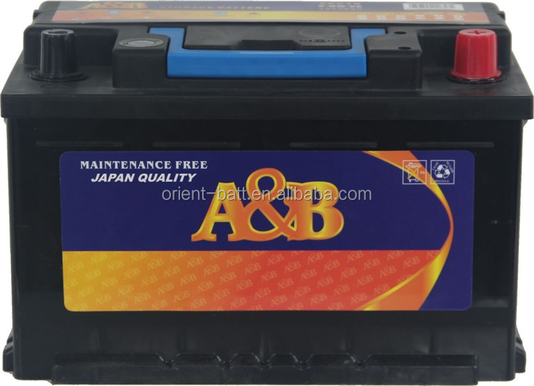長い性能寿命シルバーのカルシウムテックmfカーバッテリー12ボルト68Ah仕入れ・メーカー・工場