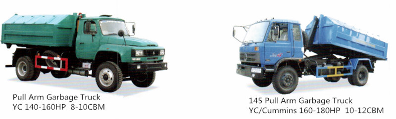 Rubish Truck Garbage Truck 4X2 Compactor Garbage Truck