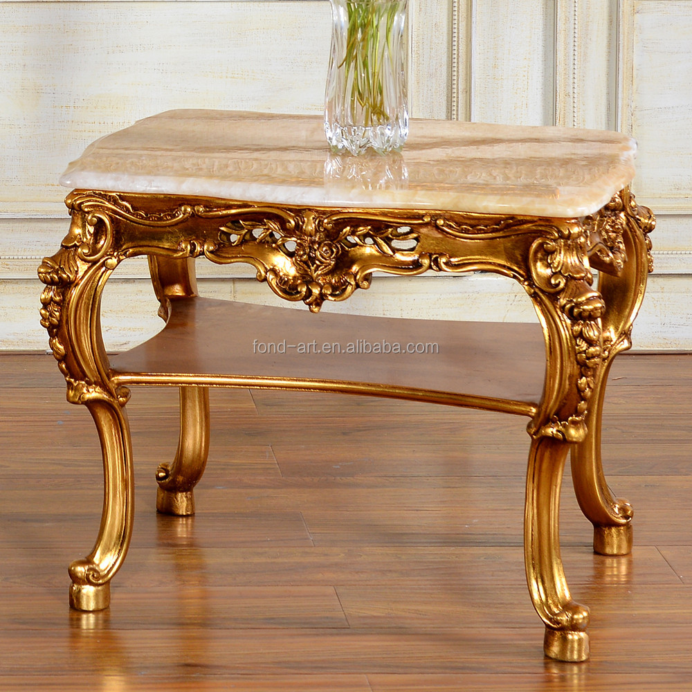 Antique Style Fran?ais Double Couche Marbre Table Basse Table Basse Table Basse Relevable En Hauteur ~ Antique Style Fran?ais Double Couche Marbre Table Basse Table Basse