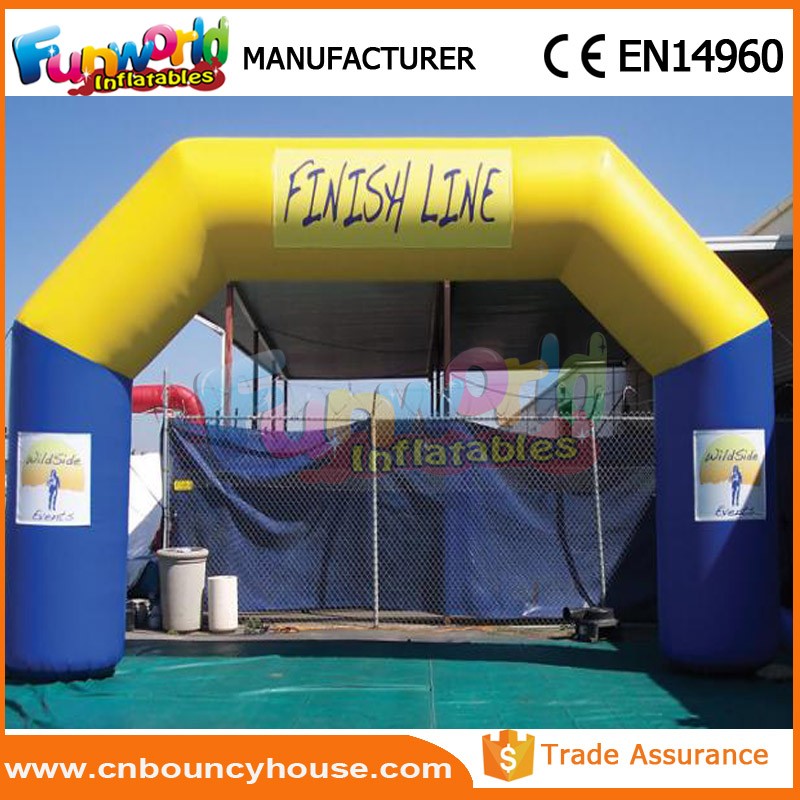 inflatable finish line arch