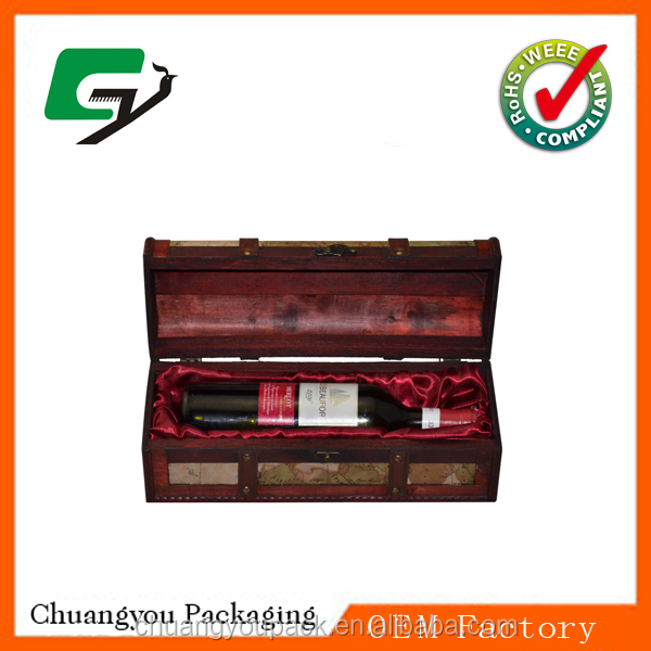 Luxury Wooden Wine Packing Boxes,Red Wine Accessory