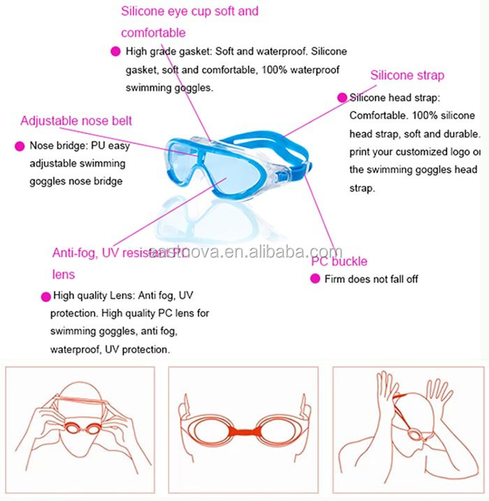 プロのeastnovasw027シリコーン水泳ゴーグル問屋・仕入れ・卸・卸売り