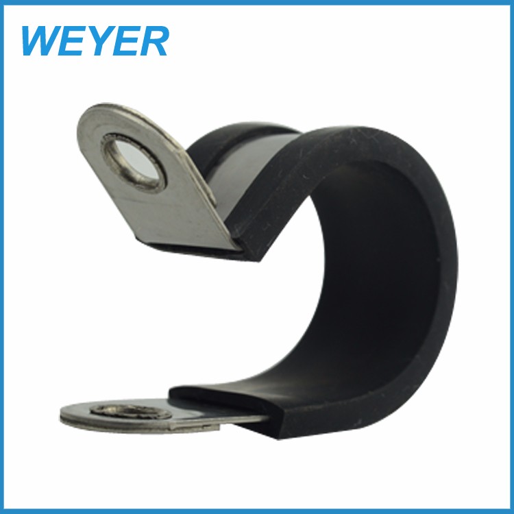 Stainless Steel Electrical Cable Conduit Saddle Clamp With Rubber Buy