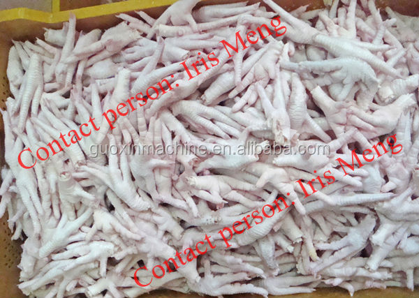 Alibaba high quality machine frozen chicken feet and paws