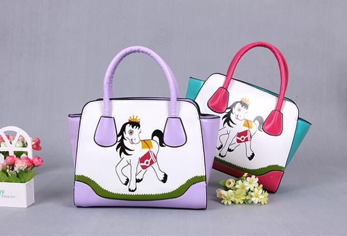 Free Shipping Korea Style Shoulder Bag Horse Handbag Fashion