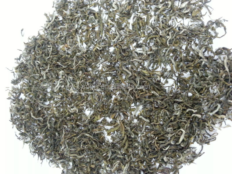 vacuum package biluochun green tea leaf