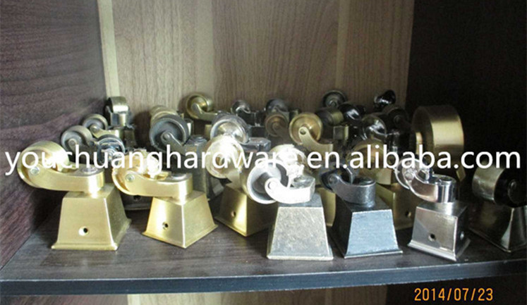 中国の高品質の固体真鍮の家具のキャスター仕入れ・メーカー・工場