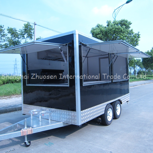街路2015熱い販売カートを自販機/食品のトラックでの販売のための中国/mobilefoodzs-vt390、 トレーラー仕入れ・メーカー・工場