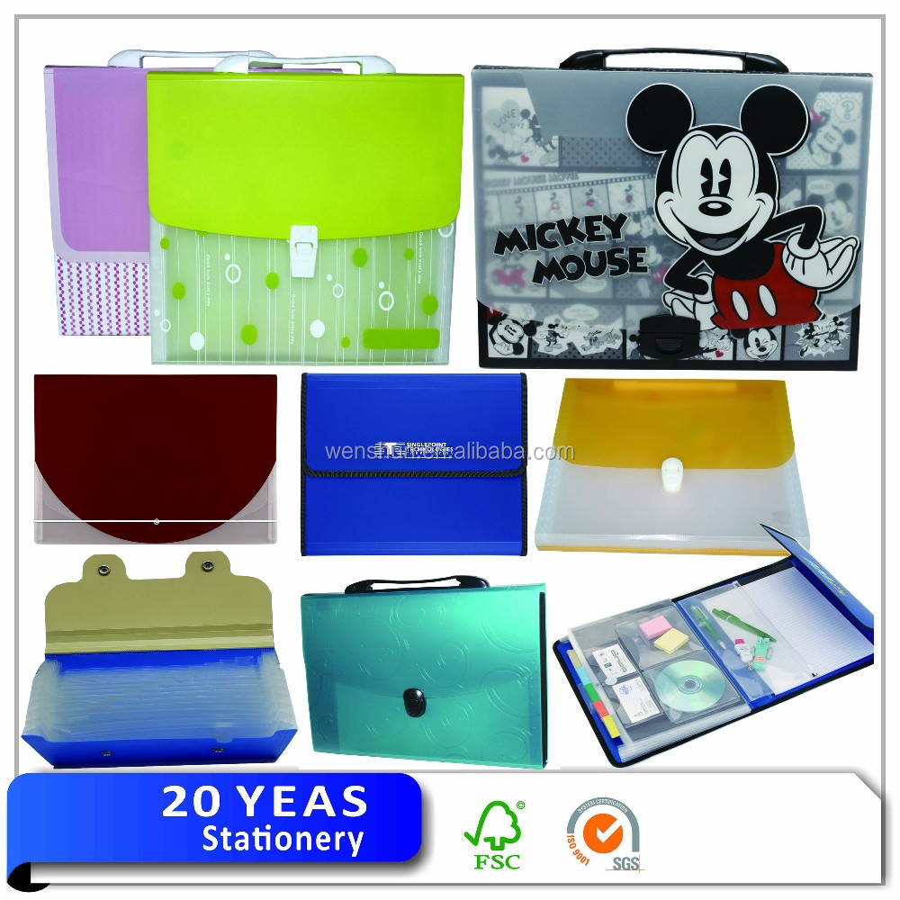 Hot selling handmade hard cover 3 ring binder paper file folder
