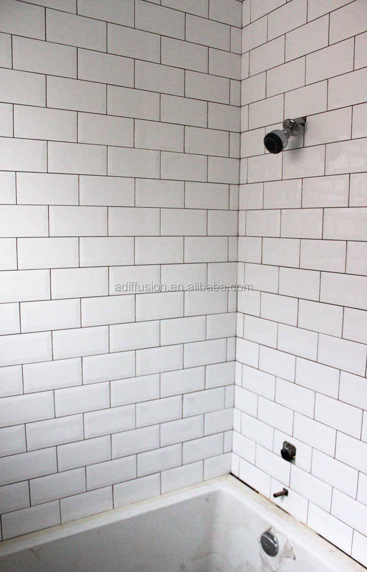 White Glossy Subway Tiles 7 5 15cm 3x6 Shiny Wall Htb1u1bjgvbbxfq6fx1 Bevelled Tiles White Glossy Installed 2 Htb1j82fgvbexvq6fxm