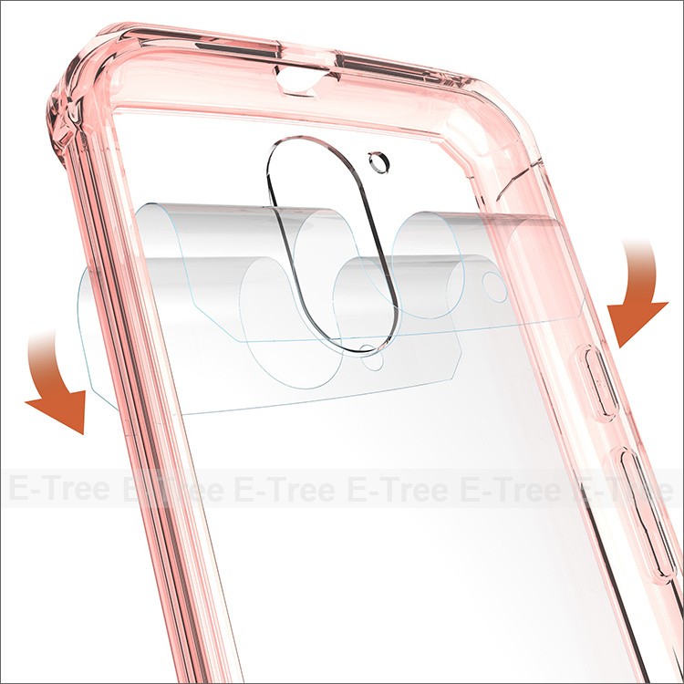 soft TPU phone back cover case for Motorola G4 Plus