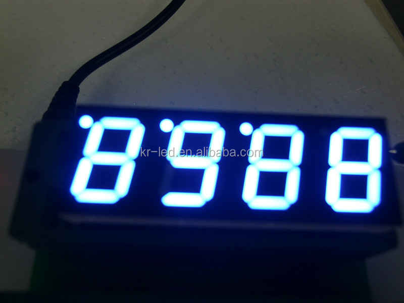 Alibabaの2014年エレクトロニクスledストリップディスプレイ画面4桁ledデジタル時計表示4- 桁7セグメントledパネル問屋・仕入れ・卸・卸売り