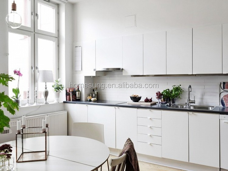 Moderne kleine keuken ontwerpen houtsnijwerk meubels fabrikanten ...