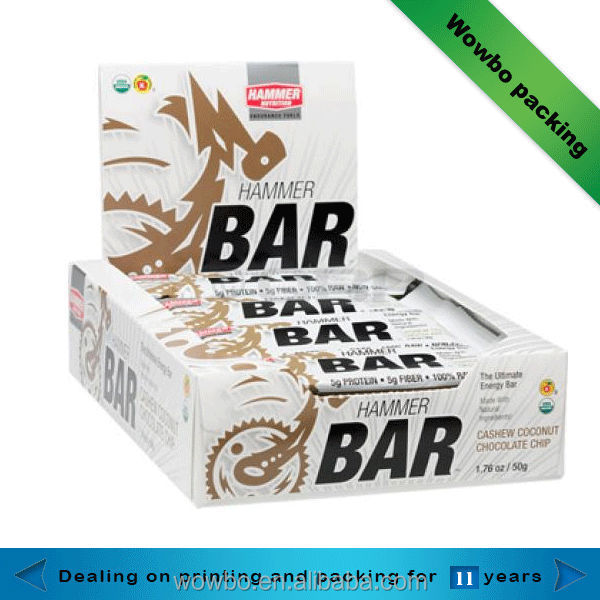 Chocolate bar counter display box