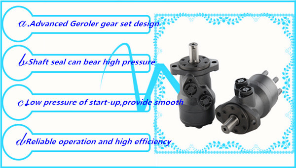 small hydraulic power unit,BMR hydraulic motor,OMR125cc orbit hydraulic motor for agriculture machine