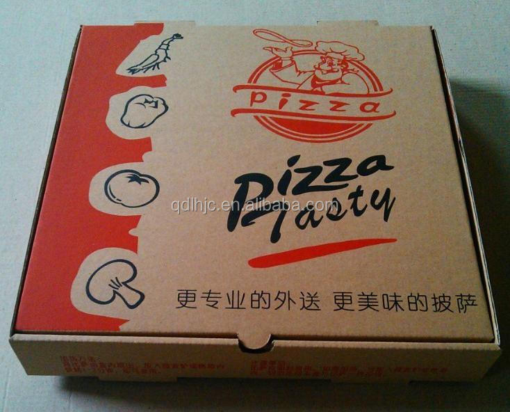 Professional custom kraft pizza box factory in Tsingtao