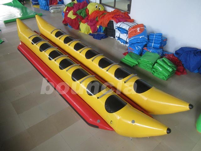 3チューブフライングtowables/インフレータブルフライングフィッシュバナナボート用ウォータースポーツ仕入れ・メーカー・工場