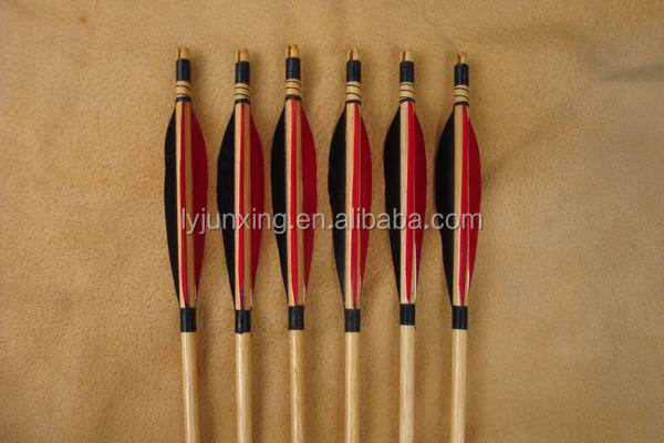 pure handmade wooden arrows shaft turkey