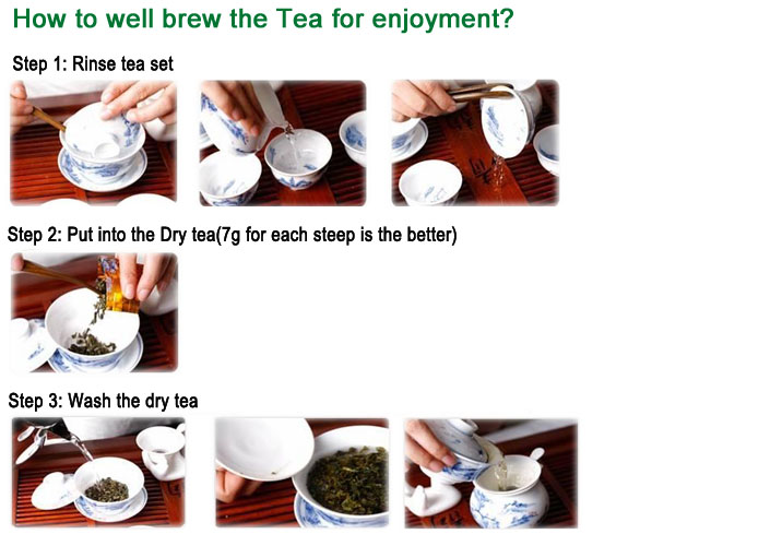 Hot herbal slimming hand made gunpowder green tea