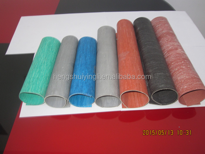 Oil Resistant Free Asbestos Vulcanized Paronite Gasket Material For