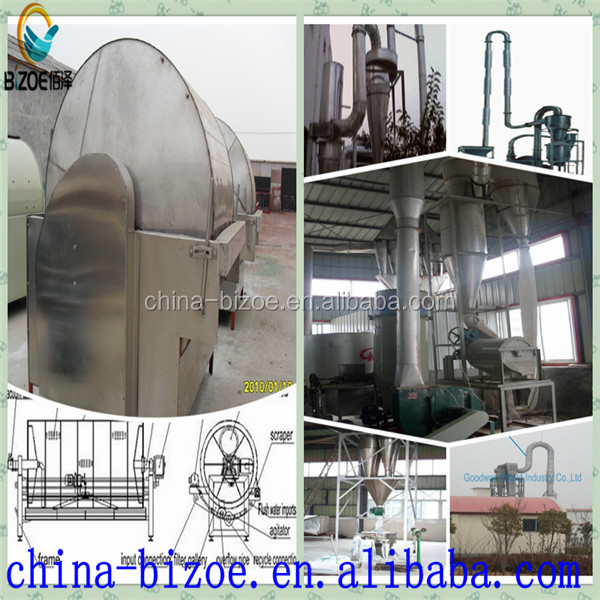 20t/day Automatic Large Capacity Cassava Flour Processing Machine