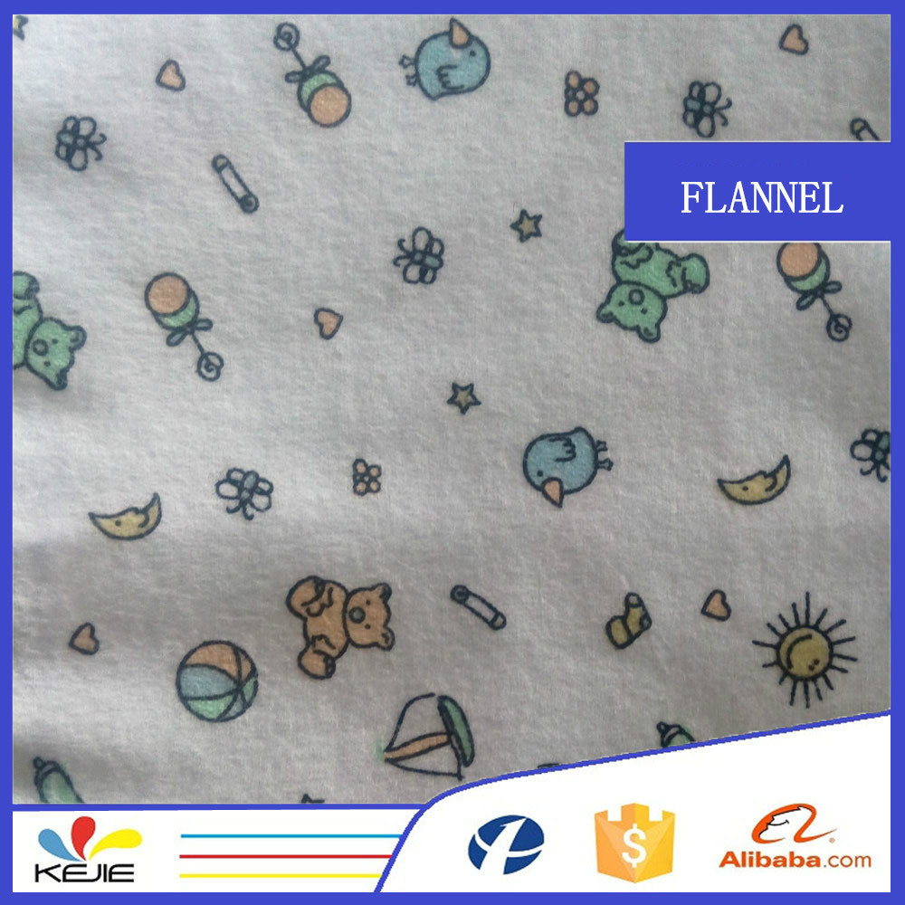 2015 hot sale 100% cotton flannel cleaning cloth