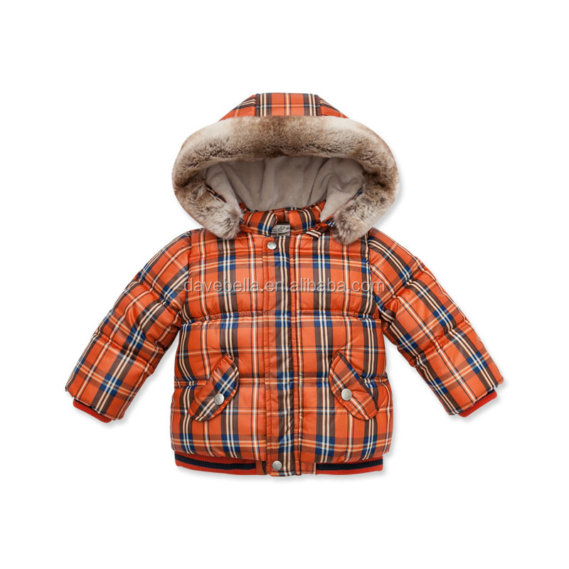 ベラデイブdb33882015冬季幼児赤ちゃん男の子暖かいコート生き抜くジャケットパッド入りのジャケット男の子高品質ブティックグリッドジャケットコート仕入れ・メーカー・工場