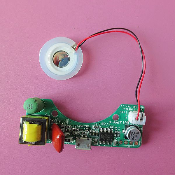 16ミリメートル超音波アトマイザーラバーケースとディスクとpcbボード問屋・仕入れ・卸・卸売り
