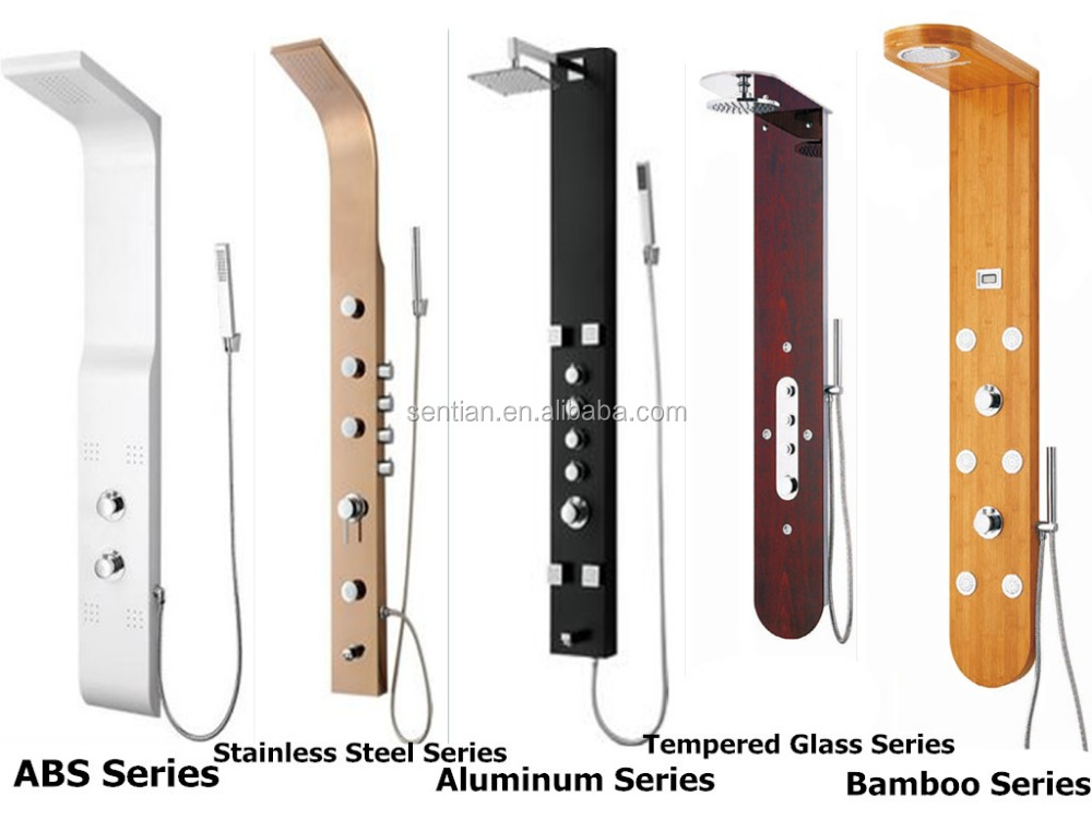 Ce/acs/cupc/iso9001中国卸売高品質のメーカーst8101屋外ガーデン木製シャワーパネル仕入れ・メーカー・工場